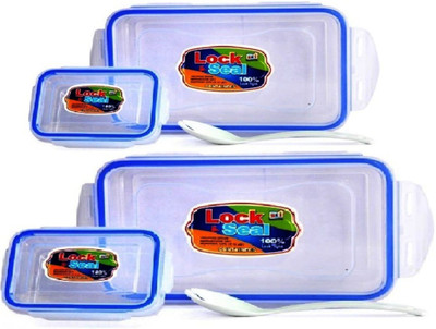 SKI LOCK N SEAL (800)ML and (550)ML 4 Containers Lunch Box(800 ml)