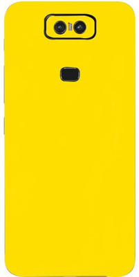 AsSkin Asus 6Z Mobile Skin(Ultra Super Yellow Matte Skin With High Gloss Finish).)