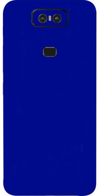 AsSkin Asus 6Z Mobile Skin(Ultra Super Blue Matte Skin With High Gloss Finish).)