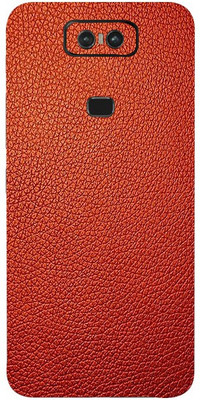 AsSkin Asus 6Z Mobile Skin(Ultra Super Red Leather Skin With High Gloss Finish).)