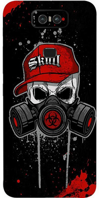 AsSkin Asus 6Z, asus 6z Mobile Skin(Ultra Super Skull Mask Skin With High Matte Finish..0786)