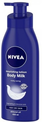 NIVEA Body Milk Moisturizer  (400 ml)