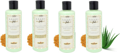 MEGHDOOT ALOVERA CUCUMBER BODY LOTION PACK OF 4(840 ml)