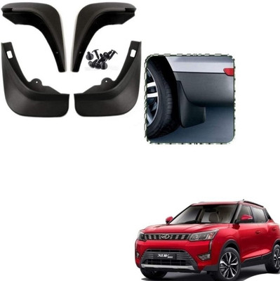 CARGROUP Front Mud Guard, Rear Mud Guard For MAHINDRA XUV 300 2012(Black)