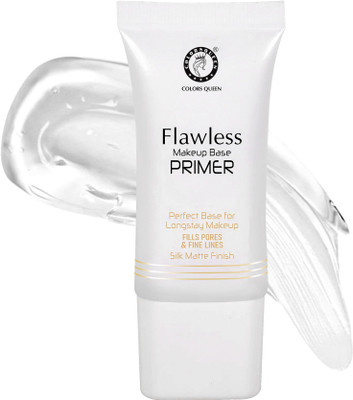 COLORS QUEEN Flawless Make Up Base  Primer  - 8 ml(White)