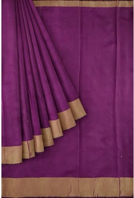 Guru Alankar Printed Daily Wear Georgette Saree(Purple)