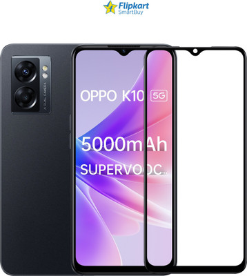 Flipkart SmartBuy Edge To Edge Tempered Glass for Oppo K10 5G(Pack of 1)