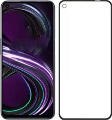 kentop Edge To Edge Tempered Glass for Realme Narzo 50 5G(Pack of 1)