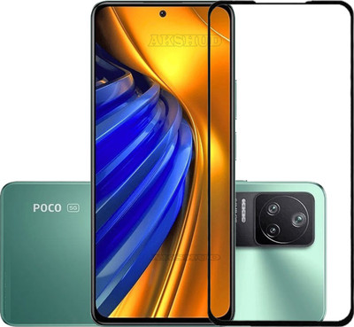 AKSHUD Edge To Edge Tempered Glass for POCO F4 5G(Pack of 1)