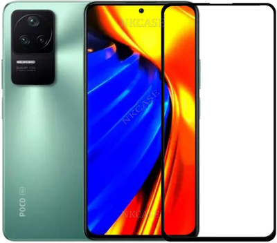 NKCASE Edge To Edge Tempered Glass for POCO F4 5G(Pack of 1)