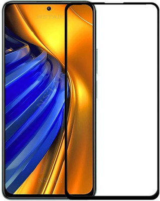 NSTAR Edge To Edge Tempered Glass for POCO F4 5G(Pack of 1)