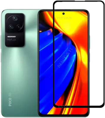 NSTAR Edge To Edge Tempered Glass for POCO F4 5G(Pack of 1)