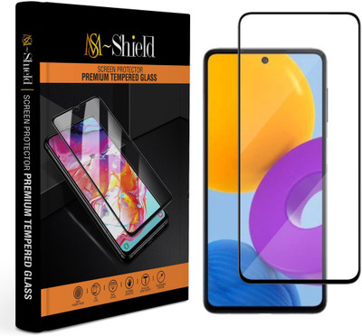 MS-Shield Edge To Edge Tempered Glass for Samsung Galaxy M52 5G(Pack of 1)