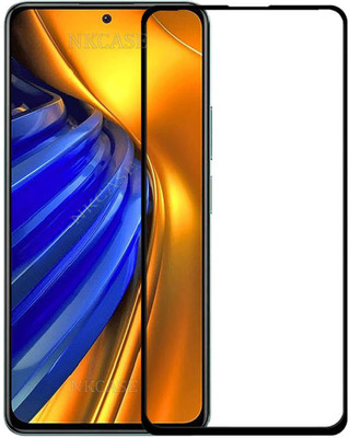 NKCASE Edge To Edge Tempered Glass for POCO F4 5G(Pack of 1)