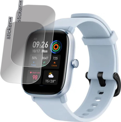 SANIK Screen Guard for SCREEN GUARD FOR AMAZFIT GTS 2 MINI NEW smartwatch(Pack of 2)