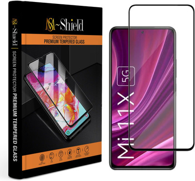 MS-Shield Tempered Glass Guard for Mi 11X 5G(Pack of 1)
