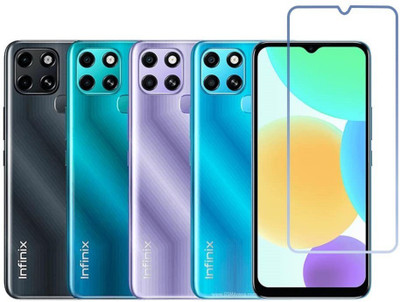 kentop Tempered Glass Guard for Infinix Smart 6(Pack of 1)