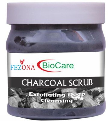 FEZONA Biocare Charcoal Facial Scrub 500 ml Scrub(500 ml)