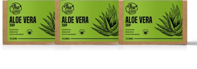 The Herbal Pure Natural Handmade Aloe Vera Soap(3 x 125 g)