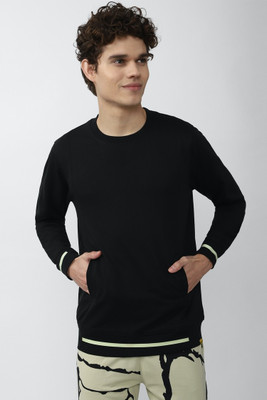 FOREVER 21 Full Sleeve Solid Men Sweatshirt