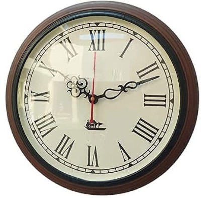 royal decor Analog Brown Clock