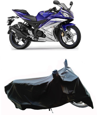 Wegather Two Wheeler Cover for Yamaha(YZF-R15 V2 BS6, Black)