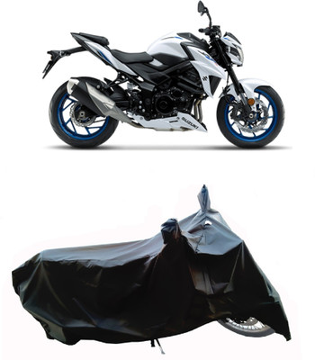 Wegather Two Wheeler Cover for Suzuki(GSX, Black)