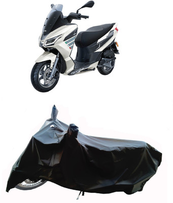 Wegather Two Wheeler Cover for Aprilia(SXR 160 BS6, Black)