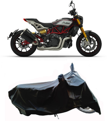 Wegather Two Wheeler Cover for Indian(FTR 1200, Black)