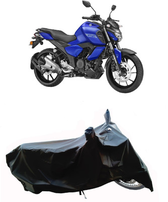 Wegather Two Wheeler Cover for Yamaha(FZ FI BS6, Black)