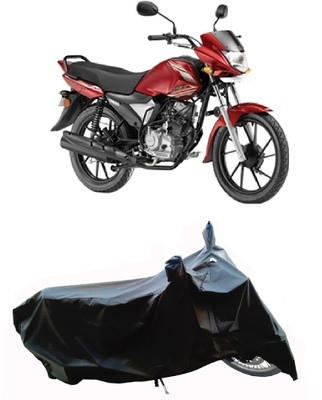 Wegather Two Wheeler Cover for Yamaha(Saluto RX BS6, Black)