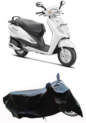 Wegather Two Wheeler Cover for Hero(Duet VX 110CC BS6, Black)