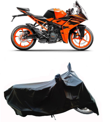 Wegather Two Wheeler Cover for KTM(RC 200, Black)
