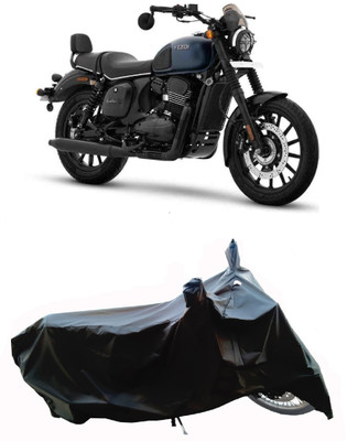 Wegather Two Wheeler Cover for Yezdi(Roadster, Black)