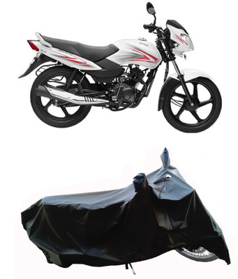 Wegather Two Wheeler Cover for TVS(Sport ES, Black)