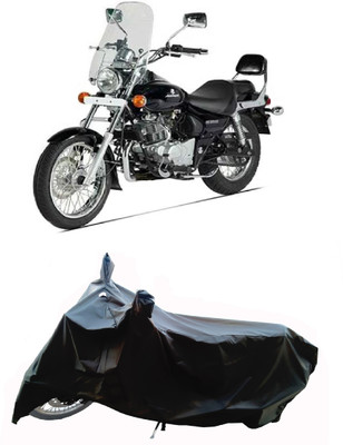 Wegather Two Wheeler Cover for Bajaj(Avenger 220 DTS-i, Black)