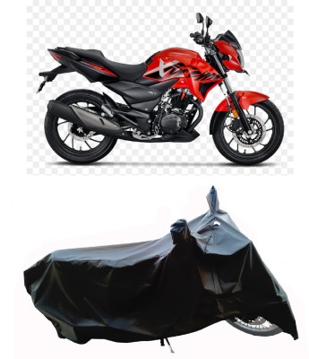 Wegather Two Wheeler Cover for Hero(Xtreme 200R, Black)