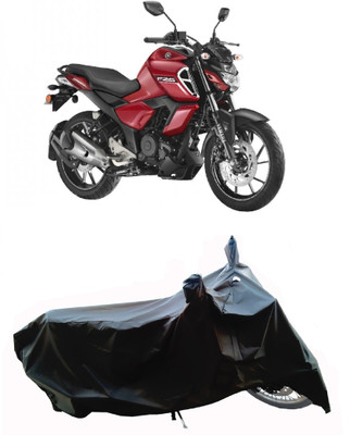Wegather Two Wheeler Cover for Yamaha(FZ-S Fi Version 3.0 BS6, Black)