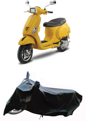 Wegather Two Wheeler Cover for Piaggio(Vespa SXL 150, Black)