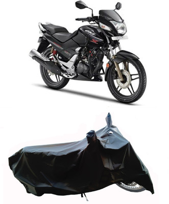Wegather Two Wheeler Cover for Hero(CBZ Extreme, Black)