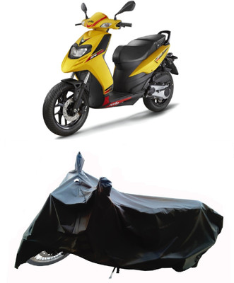 Wegather Two Wheeler Cover for Aprilia(SR 125, Black)