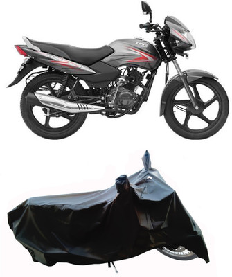 Wegather Two Wheeler Cover for TVS(Sport ES BS6, Black)