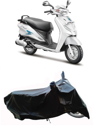 Wegather Two Wheeler Cover for Hero(Duet 125 CC BS6, Black)