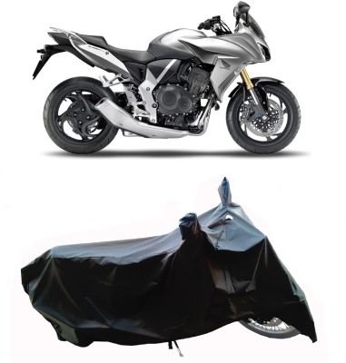 Wegather Two Wheeler Cover for Honda(CBF 1000, Black)