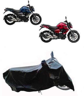 Wegather Two Wheeler Cover for Yamaha(FZS-FI BS6, Black)