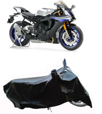 Wegather Two Wheeler Cover for Yamaha(YZF R1M, Black)