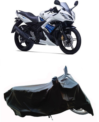 Wegather Two Wheeler Cover for Yamaha(YZF R15S BS6, Black)