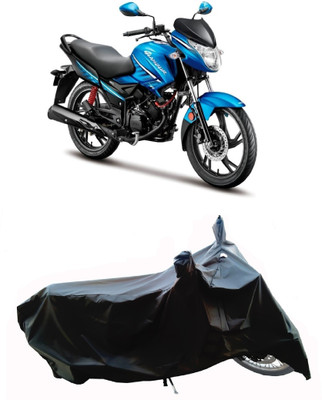 Wegather Two Wheeler Cover for Hero(Glamour i3s BS6, Black)