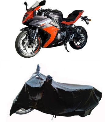 Wegather Two Wheeler Cover for Benelli(302R, Black)