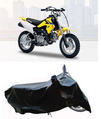 Wegather Two Wheeler Cover for Suzuki(DR-Z50 BS6, Black)
